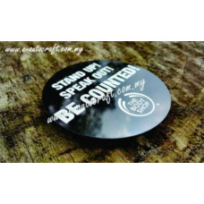 Badge Plastic NPT  Semi Color Printing BDG/NPT_02